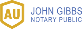 John Gibbs Notary Public logo